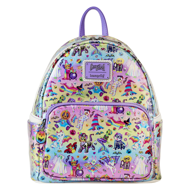 halloween mini backpack Lisa Frank Halloween AOP Mini Backpack