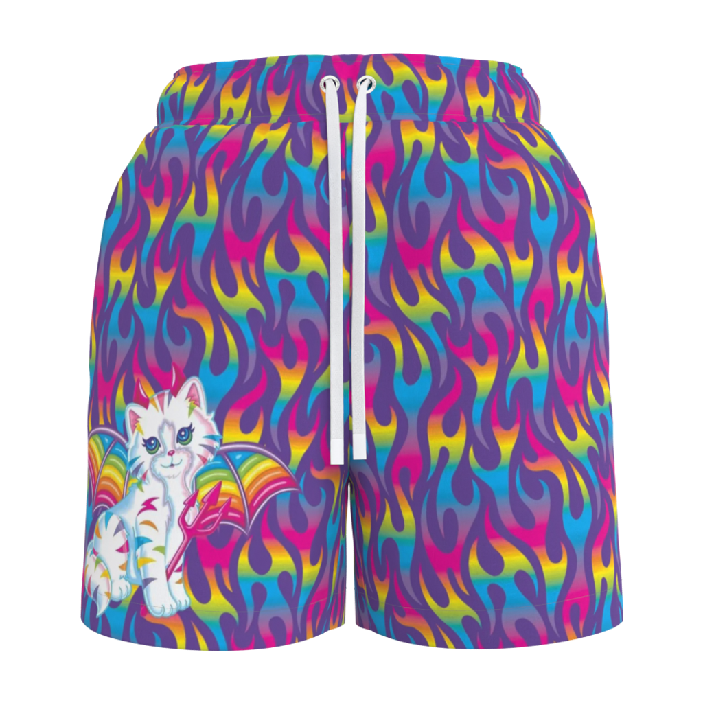 Lisa Freak Purple Angel Kitty Devil Women's Shorts – Lisa Frank
