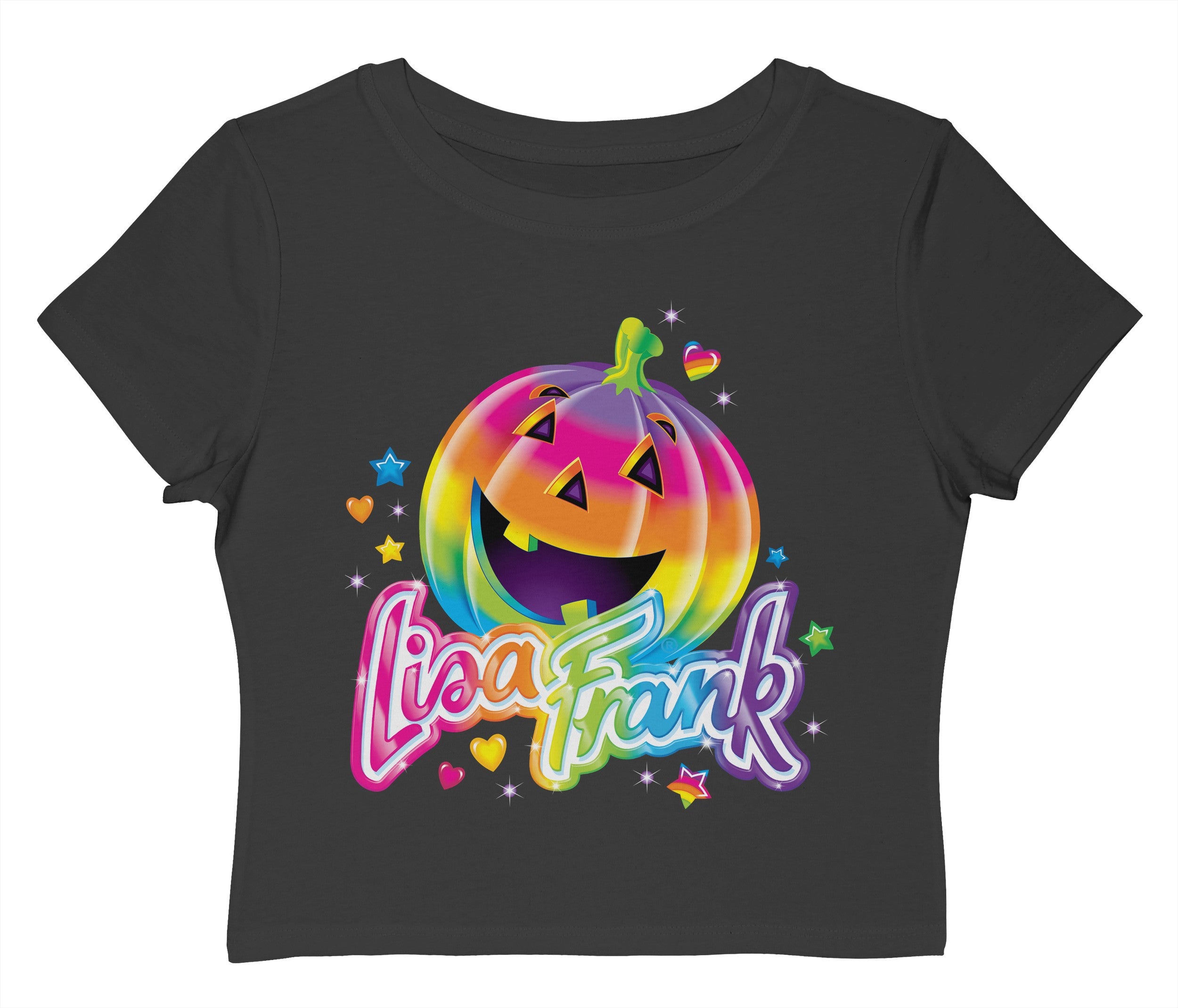 Frank-O-Lantern Adult Baby Tee – Lisa Frank
