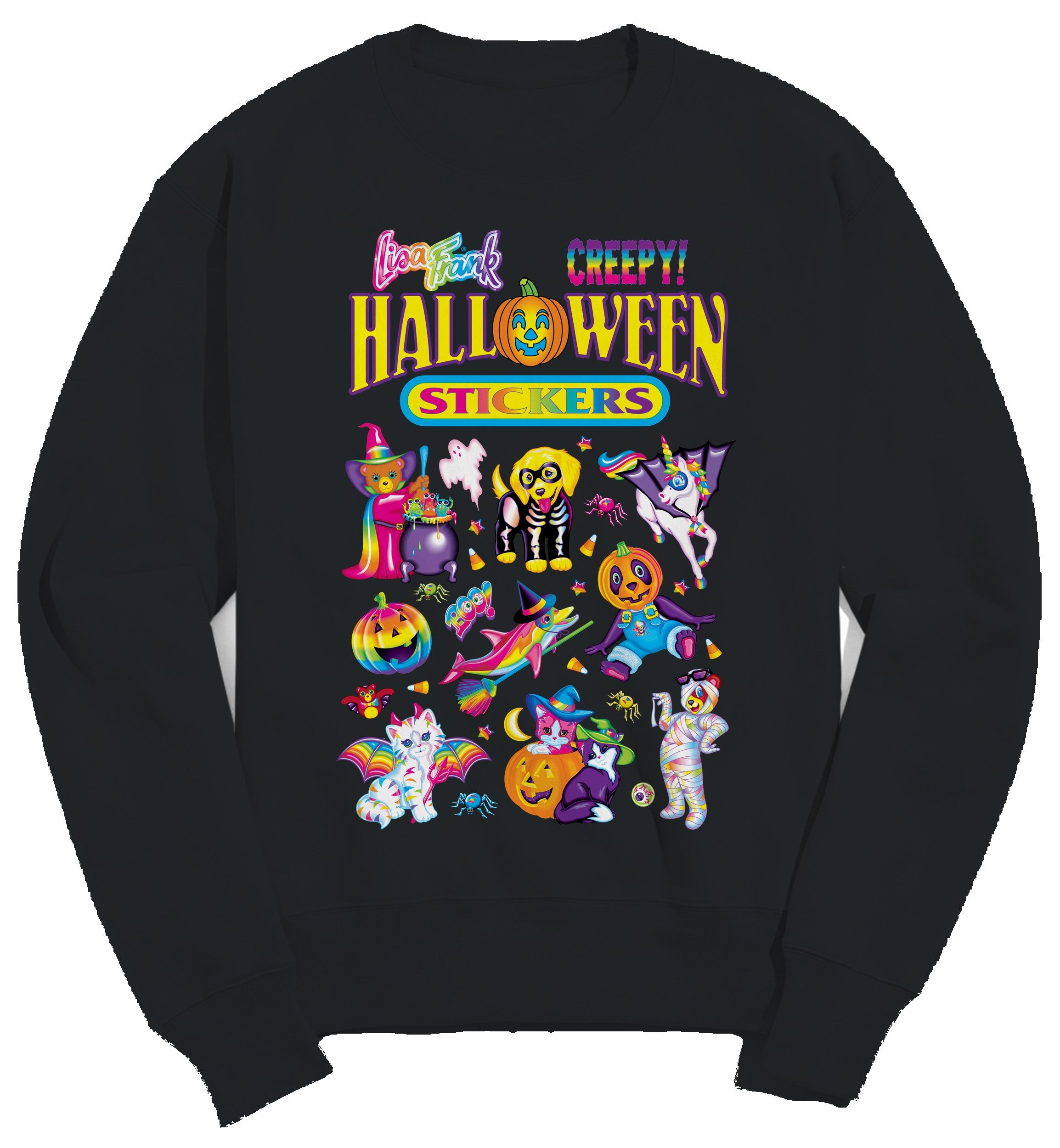 Trick or Stickers Crewneck – Lisa Frank