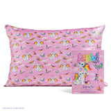 Lisa Frank x Kitsch Satin Pillowcase in Angel Kitty™