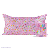 Lisa Frank x Kitsch Satin Pillowcase in Angel Kitty™ - King