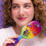 Lisa Frank x KitschPop™ Paddle Brush 5pc Set - Fantastic World of Lisa Frank
