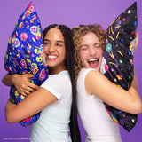 Lisa Frank x Kitsch Satin Pillowcase in Zoomer™ & Zorbit™