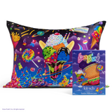 Lisa Frank x Kitsch Satin Pillowcase in Saturn Sundae™