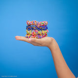 Lisa Frank x Kitsch Ruched Satin Scrunchies in Fantastic World of Lisa Frank