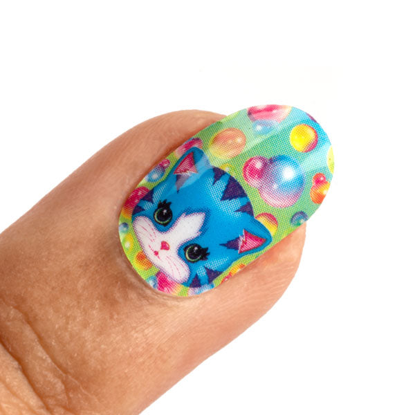 Kitten Bubbles™ Gel Nail Strips – Lisa Frank