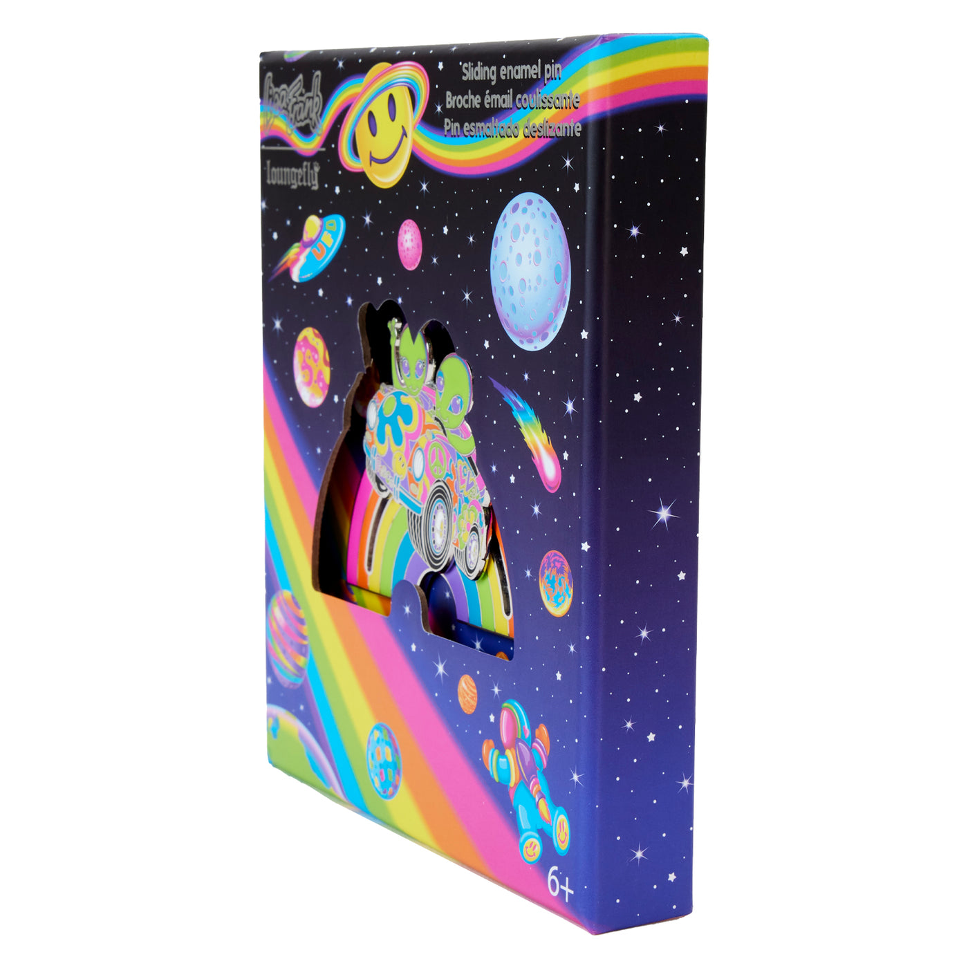 Zoomer & Zorbit Sliding Rainbow Collector's Pin – Lisa Frank