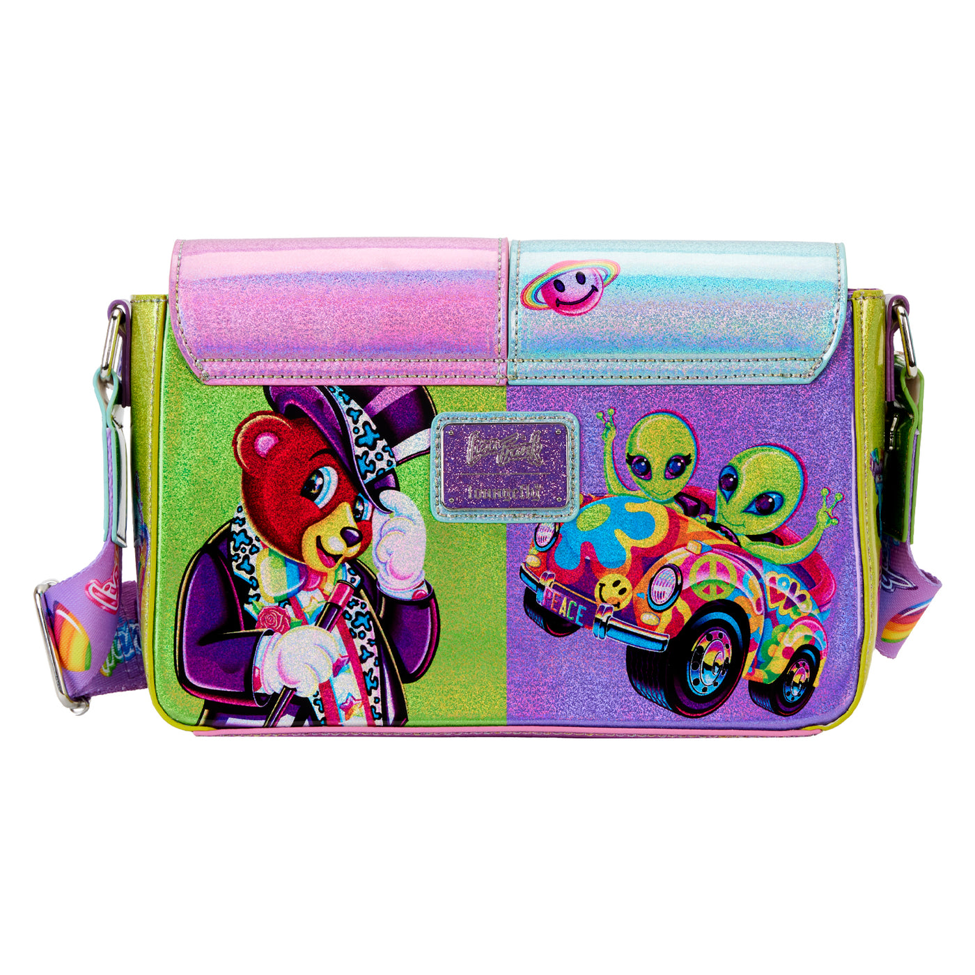 Loungefly Lisa Frank Angel Kitty Crossbody Bag buy