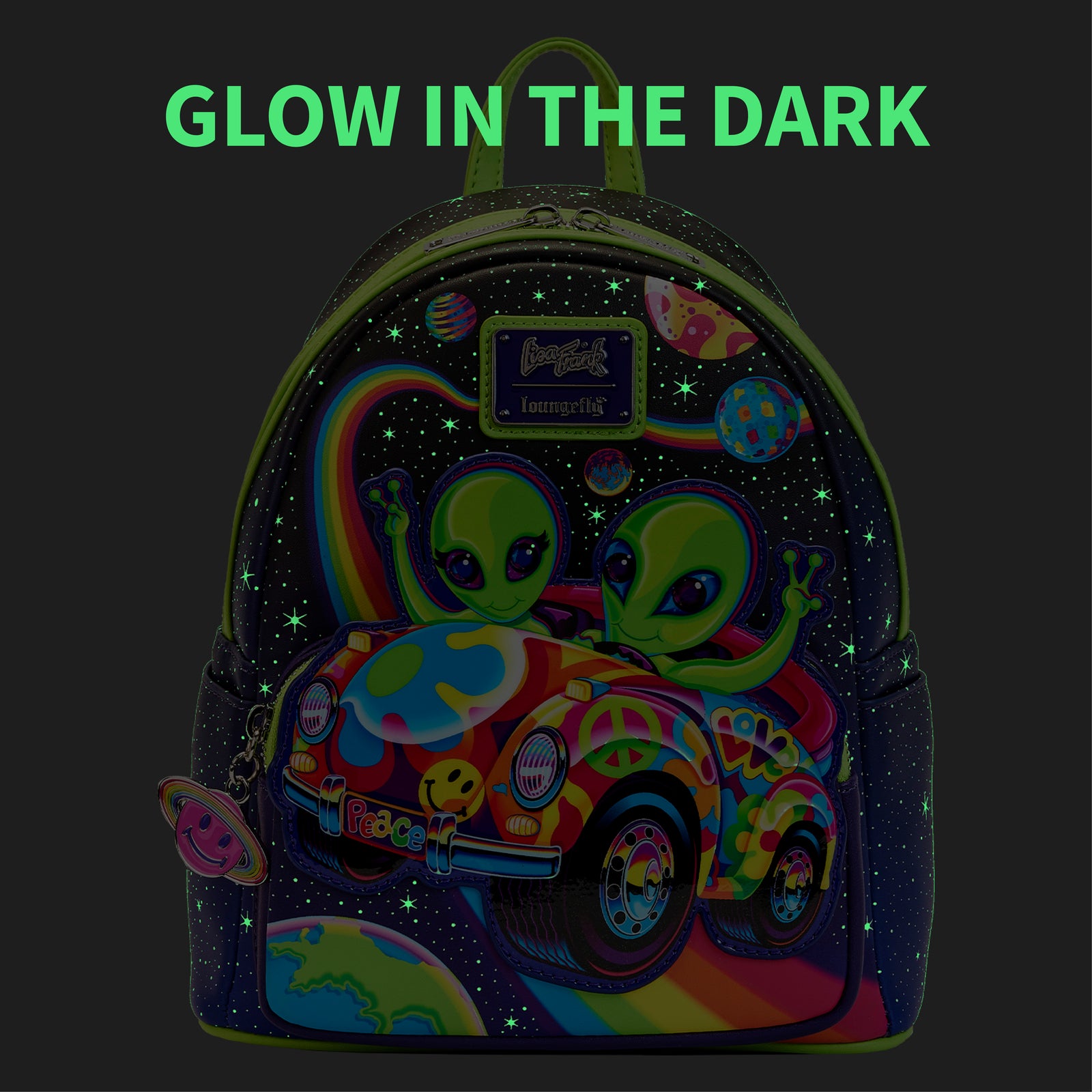 Zoomer & Zorbit™ Glow Mini Backpack – Lisa Frank Zoomer & Zorbit™ Glow Mini Backpack – Lisa Frank