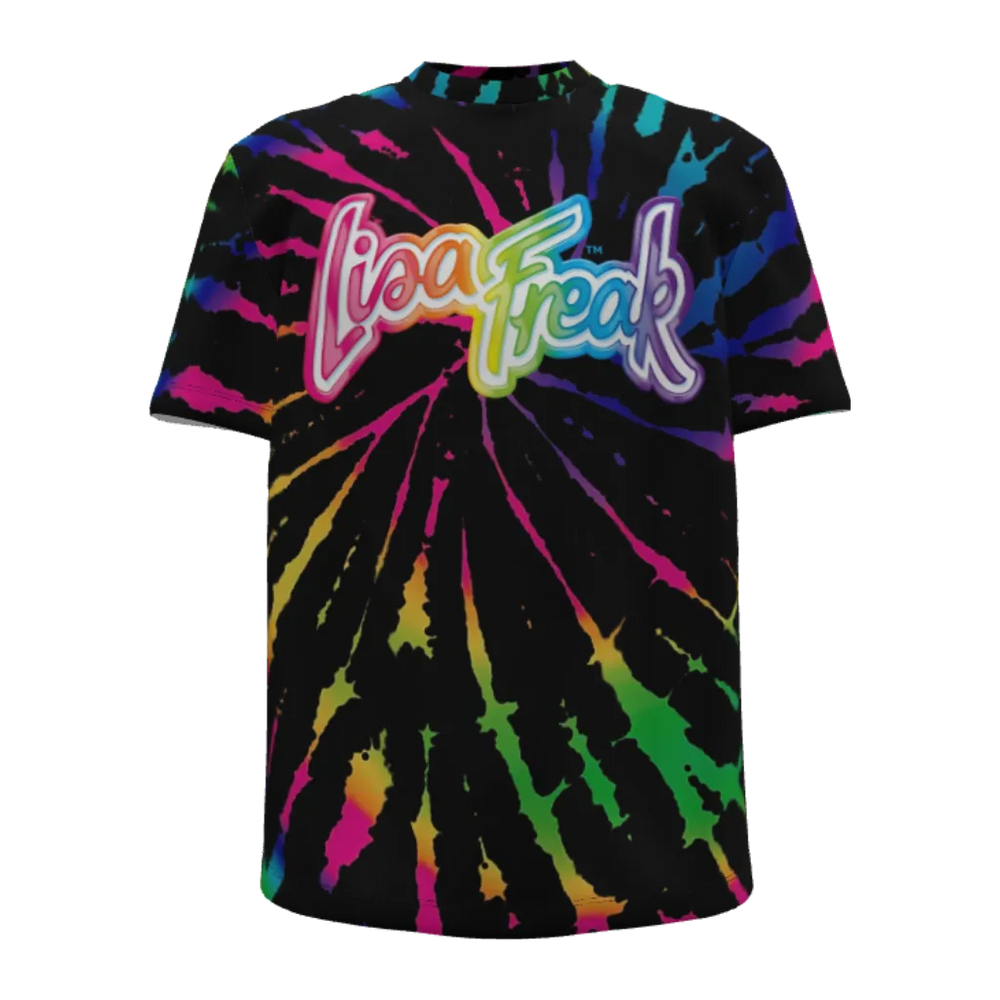 Lisa Freak Unisex Rainbow Tie Dye Tee – Lisa Frank