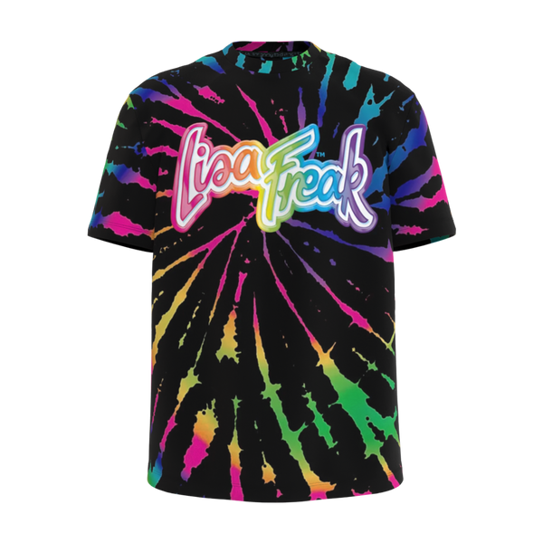 Lisa Freak Unisex Rainbow Tie Dye Tee – Lisa Frank