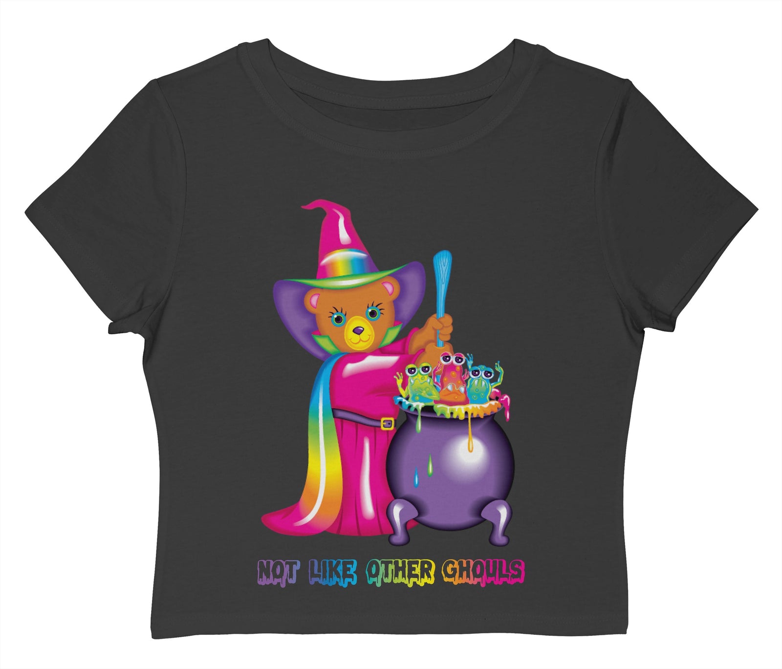 Ghouls Night Adult Baby Tee – Lisa Frank