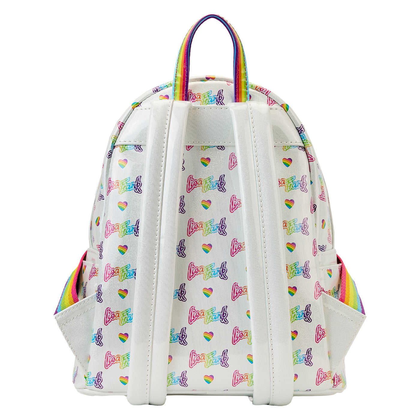 heart mini backpack Rainbow Heart Mini Backpack with Waist Bag – Lisa Frank