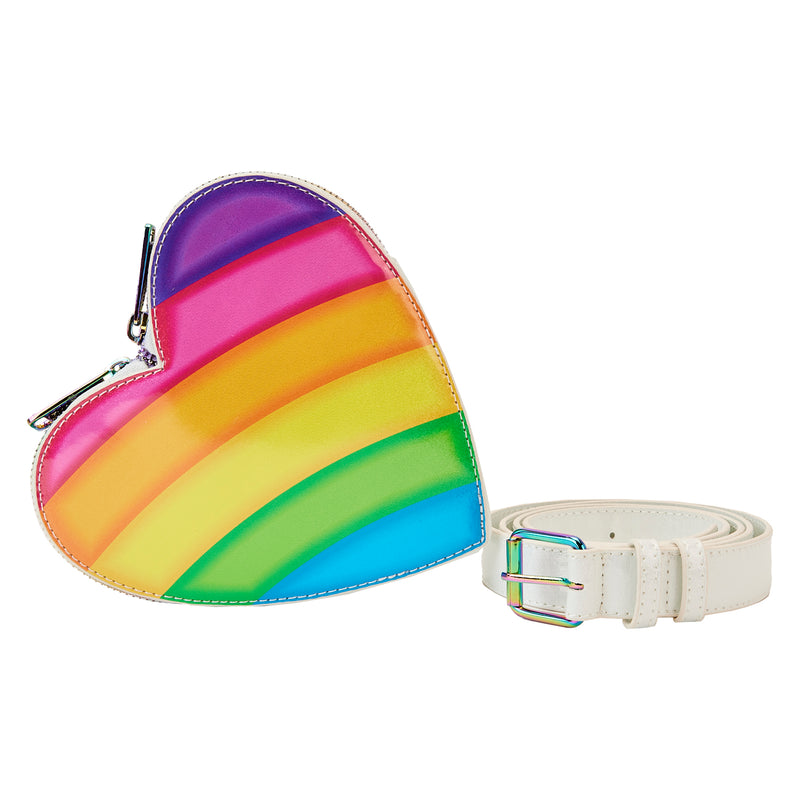 Rainbow Heart Mini Backpack with Waist Bag – Lisa Frank