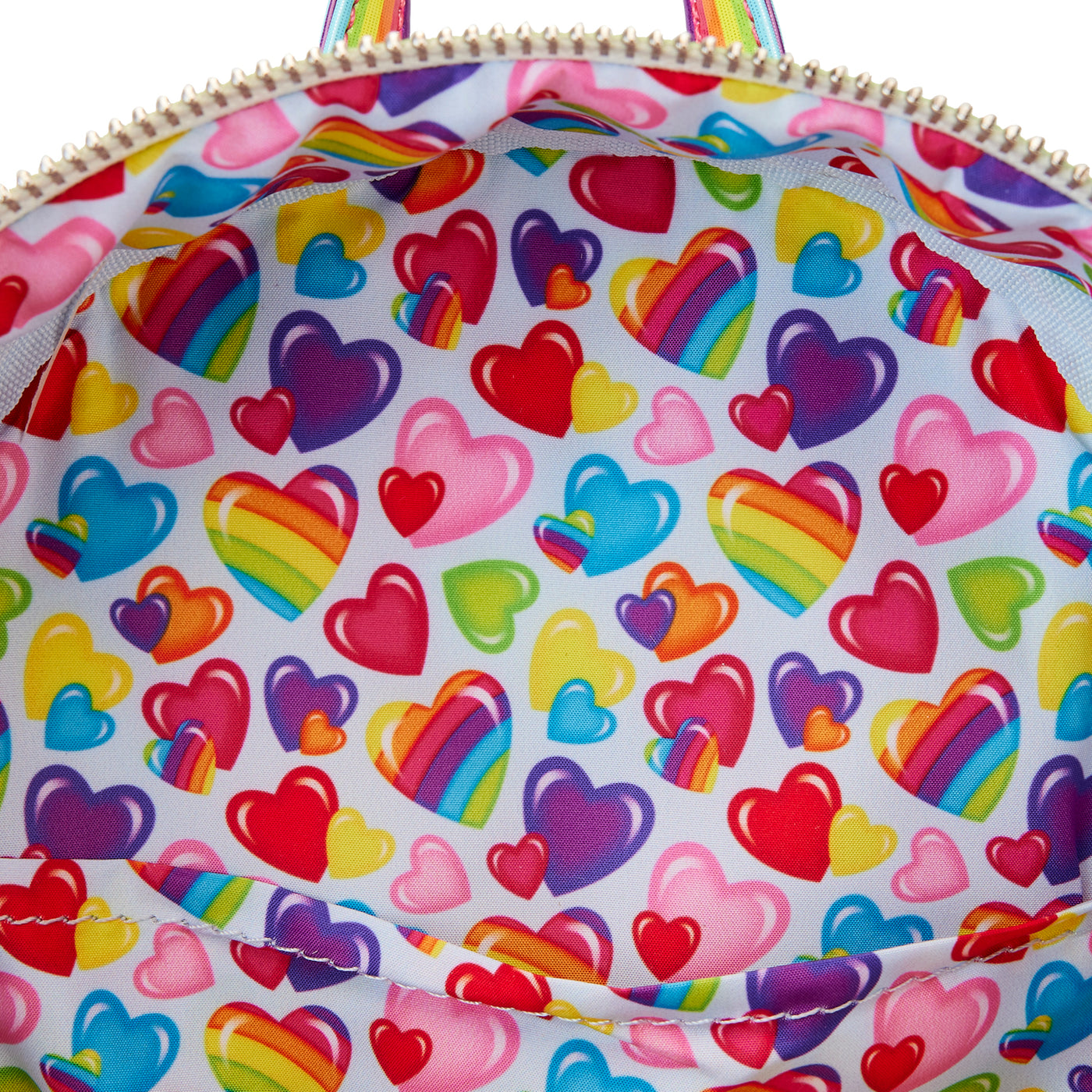 heart shaped mini backpack Rainbow Heart Mini Backpack with Waist Bag – Lisa Frank