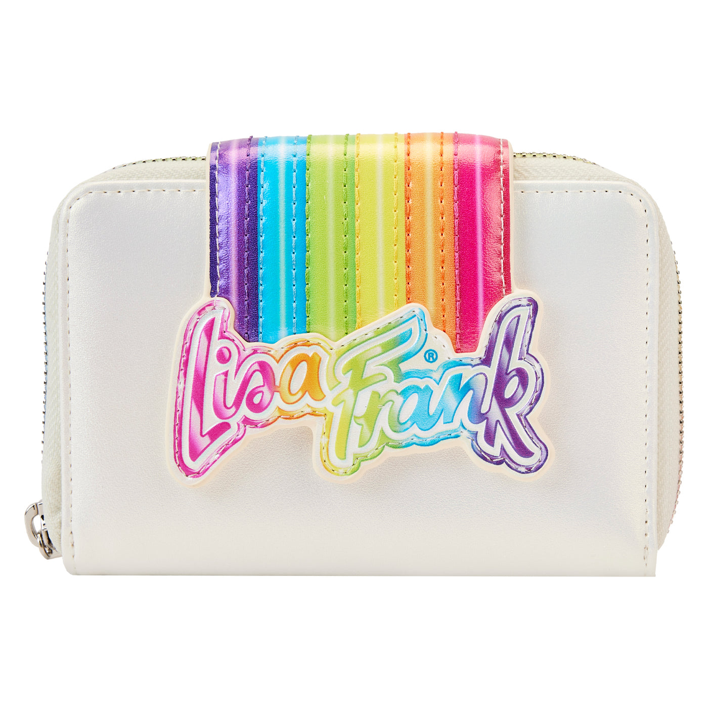 Rainbow Logo Zip Around Wallet – Lisa Frank